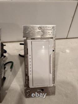 Lot de 7 variateurs Lutron d’occasion, modèles mixtes