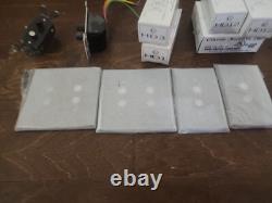 Lot de commutateurs à bouton poussoir à pression classique vintage HD12