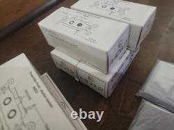 Lot de commutateurs à bouton poussoir à pression classique vintage HD12