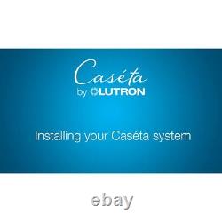 Lutron Caseta Smart Home Dimmer Switch Avec Wallplate, Fonctionne Alexa, Apple Et