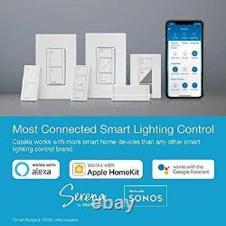 Lutron Caseta Smart Home Dimmer Switch Et Pico Remote Kit, Fonctionne Avec Alexa