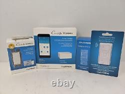 Lutron Caséta Smart Lighting Kit De Démarreur D'interrupteur À Variateur Sans Fil