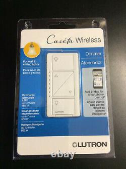 Lutron Caseta Wireless Dimmer Pd-6wcl-wh-r Lighting Dimmer Blanc 3pack
