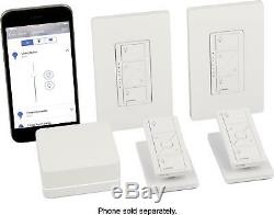 Lutron Casta Smart Wireless Lumineux Switch (2-pack) Starter Kit