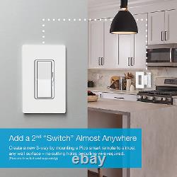Lutron Diva Smart Dimmer Switch Avec Plaque Murale Pour Casta Smart Lighting Non