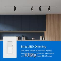Lutron Diva Smart Interrupteur variateur ELV+ pour éclairage Caseta, 250 watts LED, Neutre