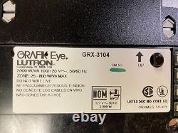 Lutron GRX-3104-WH GRX3104WH GRAFIK Eye 3000 Series Control Unit 4 Zone USED	  <br/>
	Lutron GRX-3104-WH GRX3104WH Unité de contrôle de la série GRAFIK Eye 3000 à 4 zones D'OCCASION