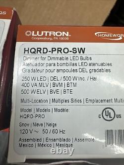 Lutron HomeWorks QS HQRD-PRO-SW Variateur pour ampoules LED dimmables
