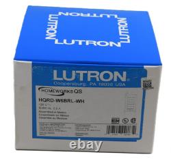 Lutron Homeworks QS HQRD-W6BRL-WH clavier à 6 boutons avec montée/descente blanc