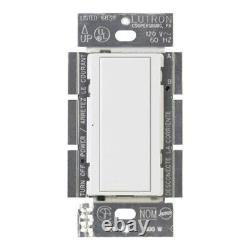 Lutron MRF2-8S-DV-WH Interrupteur sans fil multi-emplacement Maestro blanc Expédition le jour même