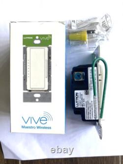 Lutron MRF2S-6ND-120-WH Vive Maestro variateur RF sans fil blanc NEUF prix à l’unité