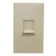 Lutron Nf-10-iv, Nova, 120v, 16a, Gradateur &agrave; Glissi&egrave;re Hi-lume Led Fluorescent 3w, Ivoire