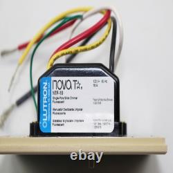 Lutron Nf-10-iv, Nova, 120v, 16a, Gradateur à glissière Hi-lume Led Fluorescent 3w, Ivoire