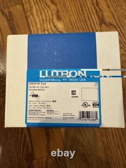 Lutron PHPM-PA-120-WH GRAFIK Eye Module de Puissance Adaptatif de Phase 120V AC, Blanc