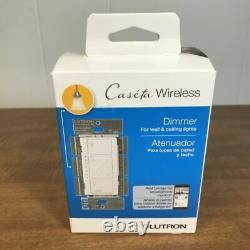 Lutron Pd-6wcl-wh Caseta Sans Fil In-wall Smart Lighting Dimmer Box De 10