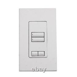 Lutron QSWS2-2BRLI-WH seeTouch QS Station Murale à 2 Boutons Élever Baisser EXPÉDIÉ AUJOURD'HUI