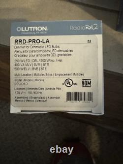 Lutron RRD-PRO-LA Radio Ra2 RadioRA NEUF DANS LA BOÎTE Amande Clair