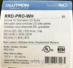 Lutron RRD-PRO-WH Radio Ra2 RadioRA gradateur RA PRIX l’unité -NEUF DANS SA BOÎTE- EXPÉDIÉ LE JOUR MÊME