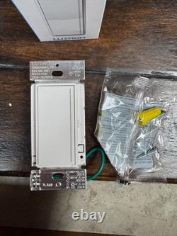 Lutron RRST-PRO-N-RW variateur blanc architectural