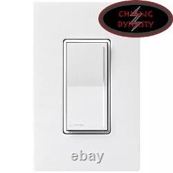 Lutron RRST-RD-WH RadioRA Sunnata RF Companion Dimmer, Blanc Tout Neuf