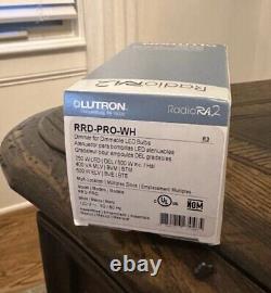 Lutron RadioRA 2 RF Maestro Pro LED+ Gradateur Phase Sélectionnable Blanc. RRD-PRO