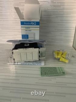 Lutron RadioRA 3 RRST-HN4B-BI clavier hybride Sunnata à 4 boutons couleur Biscuit
