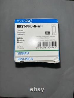 Lutron RadioRA 3 Sunnata PRO LED+ RF Variateur Tactile Blanc (RRST-PRO-N-WH)