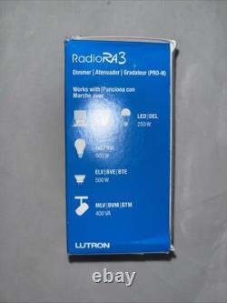 Lutron RadioRA 3 Sunnata PRO LED+ RF Variateur Tactile Blanc (RRST-PRO-N-WH)