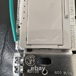 Lutron Radiora 2 Maestro Neutre Led Dimmer 600w Blanc Rrd-6nd-wh Sans Fil Apple