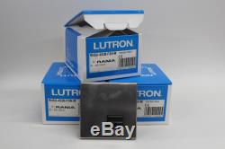 Lutron Rnsu-452b-fsn-m Chrome Brossé Rehostat Commutateur De Commande 450w 3x Bnib