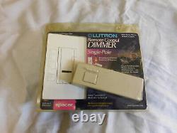 Lutron Sp-600-hth-wh Maestro 120v 600w 1-pole Spacer Dimmer, Blanc Avec Oxydation