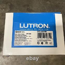Lutron Sps-600-wh, 600 W Single-pole Ir Dimmer White Incan/halogen Nouveau