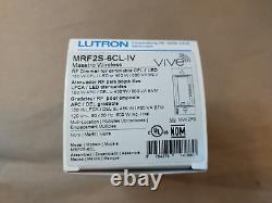 Lutron Vive Maestro Sans Fil MRF2S-6CL-IV Interrupteur Gradateur 1 Pôle en Ivoire Livraison Rapide