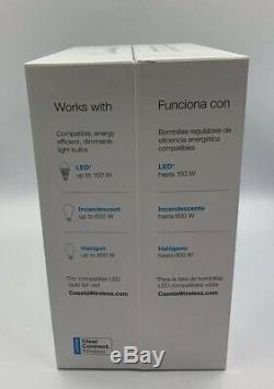 Lutron Wireless Lighting Kit De Démarrage Pour Variateur De Vitesse Intelligent (lot De 2) Nouveau