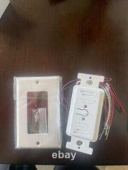 Lvs Controls Epc-2-d Interrupteur de contrôle d'alimentation d'urgence, 120-277v, 20a, Blanc