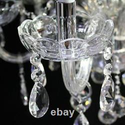 Maria Theresa Crystal Chandelier Light Clear Glass K9 Crystal Light Fixture