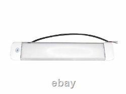 Marine Boat Rv Led Courtesy Ceiling White/blue Light Dimmer Touch Switch Surface