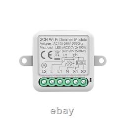 Module de variateur intelligent Tuya Interrupteur dimmable pour Alexa Google NOUVEAU