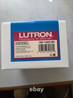 NIB Lutron Homeworks HWV-1000D-WH Vareo Illuminations et systèmes interactifs