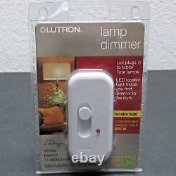 Nib Lutron Tt-300nlh-wh Allumage De Lampe Rechargeable Avec Éclairage De Nuit Incandescent Et Halogène