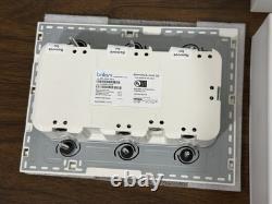 Nouveau Brilliant F3, panneau à 3 interrupteurs, modèle Smart Home BHA 120US-WH3 G3 blanc