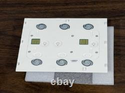 Nouveau Brilliant F3, panneau à 3 interrupteurs, modèle Smart Home BHA 120US-WH3 G3 blanc