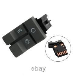 Nouveau Dôme de Phare Noir et Contrôle de Commutateur de Variation pour Camion GMC Chevy 90-94