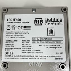 Nouveau contrôleur d’éclairage RIB LR01F600 gradateur de phase avancé en boîtier fermé 600 W 120 VCA