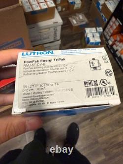 Nouveau module de gradation RF PowPak 0-10 V Lutron RMJ-5T-DV-B 5 A 120/277 V Clear Connect