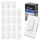 Pack De 20 Interrupteurs De Variation De Lumière, Compatible Avec Lampe Led Dimmable, Cfl, Incandescent