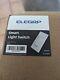 Paquet De 10 Interrupteurs D'éclairage Intelligents Elegrp Spn30 à Un Pôle Et 3 Voies Avec Gradateur Wi-fi 2.4ghz
