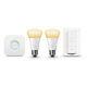 Philips Hue Wi-fi Starter Kit / 2.0 Pont / Gradateur / Blanc E27 Ampoule Led