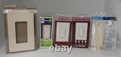 Plaques de Mur Lutron et Leviton, Adaptateurs et Plaques de Commuteurs Interruptors Lot de 43 Pièces