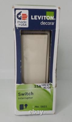 Plaques de Mur Lutron et Leviton, Adaptateurs et Plaques de Commuteurs Interruptors Lot de 43 Pièces
